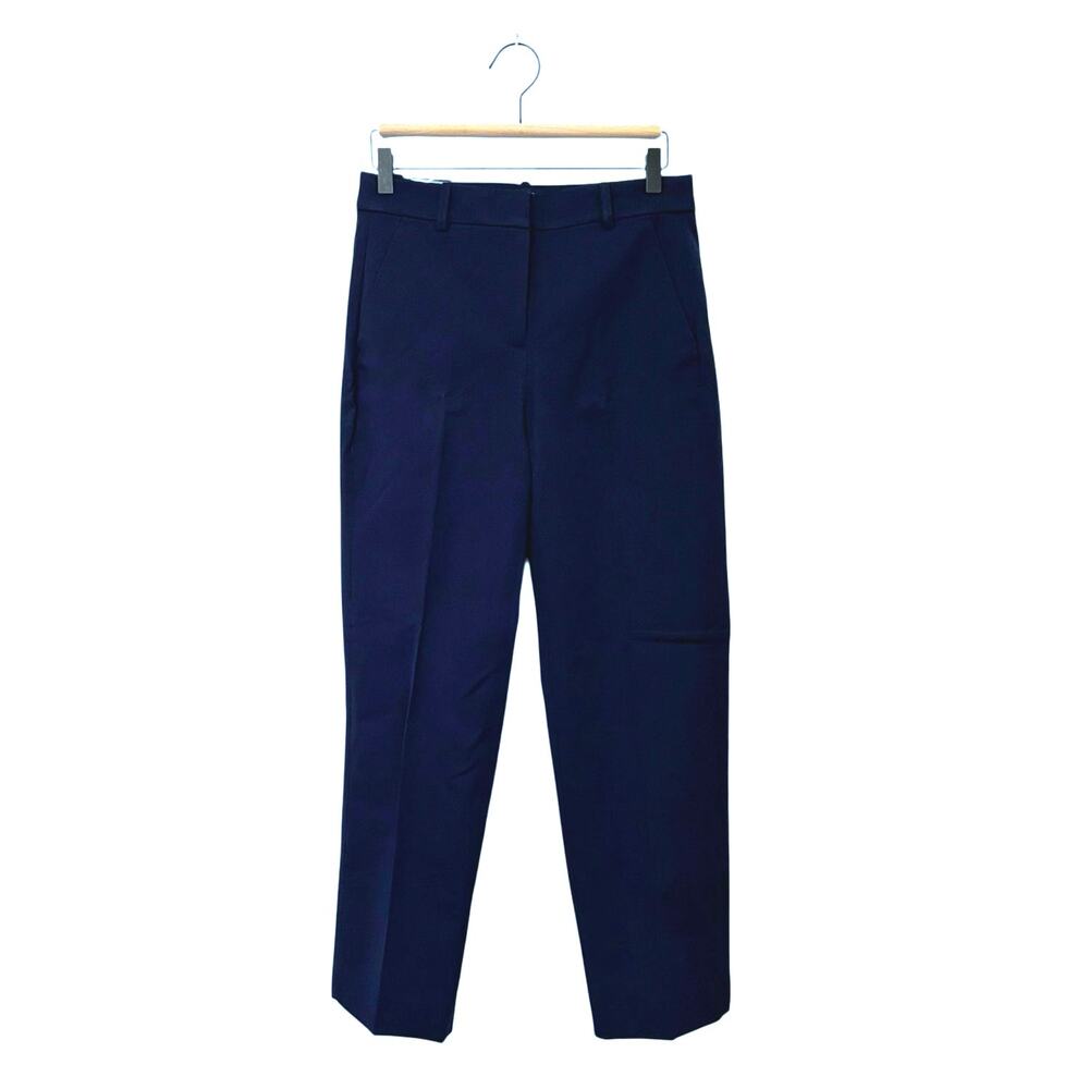 NWT J. Crew Kallie Straight-Leg Pant Navy Size 4 - Picture 3 of 8